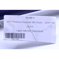 2006-2012 Porsche Cayman 987 H&R Front Sway Bar Stabilizer Bar