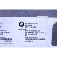 2006 BMW 525i Bluetooth Telematics Control Module 84109120741 OEM