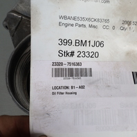 BMW N20 N26 N55 Engine Oil Filter Housing 11427516383 OEM