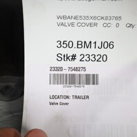 2006 BMW 525i N52 Aluminum Engine Valve Cover OEM 11127548274