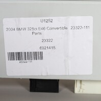 BMW 323i 325i 328i 330i M3 Parking Distance Module PDC 66216921415 OEM