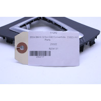 2017 BMW 330i Transmission Shifter Trim Bezel - 51169234131 OEM