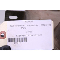 1999-2001 Porsche 911 996 3.4 FABSPEED Muffler EXhaust OEM