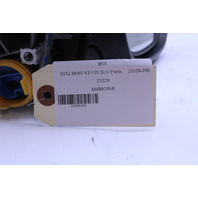 2011-2014 BMW X3 F25 Right Door Mirror Surround View 51167264122 OEM