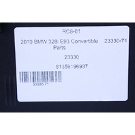 2007-2010 BMW E93 328i 335i M3 E93 Front Seat Control Module OEM