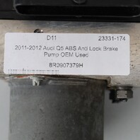 2011-2012 Audi Q5 ABS Anti Lock Brake Pump 8R0907379H OEM Used