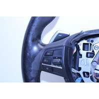 2010-2014 BMW 528i 535i 550i 640i 650i 740i 750i Steering Wheel M-Sport - WORN PARTS OEM