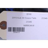 2015-2017 Audi A5 Coupe Door Mirror Right Side View
