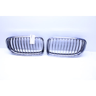 2009-2011 BMW 328i 335i Sedan Kidney Grille Right Left Pair Set - 51137201969 OEM