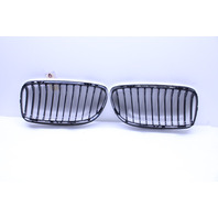 2009-2011 BMW 328i 335i Sedan Kidney Grille Right Left Pair Set - 51137201969 OEM