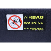 1999-2004 Porsche 911 996 Coupe Sun Visor Right Black OEM