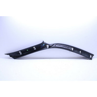 1999-2004 Porsche 911 996 Coupe Left A Pillar Molding Leather Black OEM