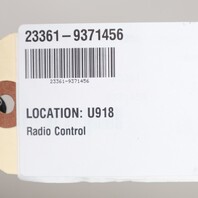 2016-2018 BMW X1 F48 Radio Stereo Audio Control Panel OEM