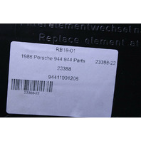 1983-1988 Porsche 944 2.5 Air Cleaner Box - 94411001206 OEM