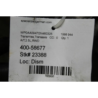 1985-1989 Porsche 944 Automatic Transmission