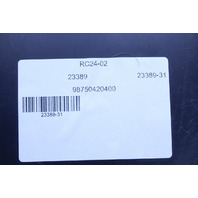 2005-2012 Porsche Boxster Cayman Right Front Fender Liner Rear Half OEM