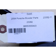 2004 Porsche Boxster Parts OEM