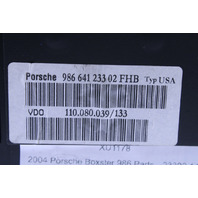 2003 2004 Porsche Boxster 3.2 Speedometer Instrument Cluster OEM