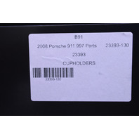 2005-2012 Porsche 911 997 Boxster Cayman 987 Dash Cup Holder Galvano Silver OEM