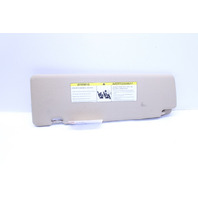 2007-2013 BMW X5 E70 Right Sun Visor Beige 51167278578 OEM