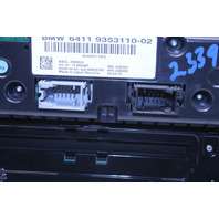 2015-2018 BMW X3 X4 Audio Climate Temperature Control Panel 64116825513 OEM