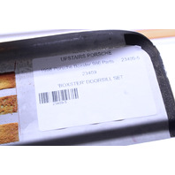 1997-2004 Porsche Boxster Stainless Steel Door Sill Trim Right Left Pair