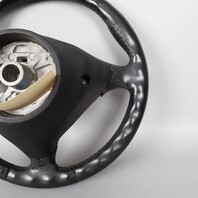 1999-2004 Porsche 911 996 Boxster 986 Steering Wheel 3 Spoke Black OEM Used