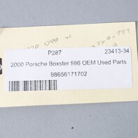 1997-2005 Porsche Boxster 986 Convertible Top Motor Cable Pair OEM Used