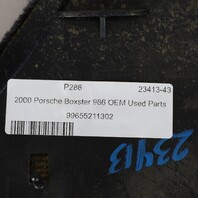 1997-2004 Porsche 911 Boxster Console Carpet Trim Left 99655211302 OEM Used