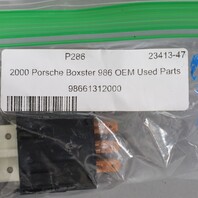 1997‑2002 Porsche Boxster Emergency Hazard Switch Gloss 98661312000 OEM Used