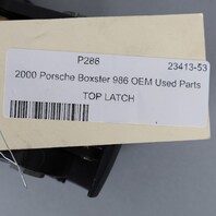 1997‑2004 Porsche Boxster Convertible Top Latch 98656101702 OEM Used