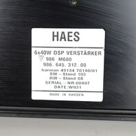 2000 Porsche Boxster 986 Amplifier HAES 98664531200 OEM Used