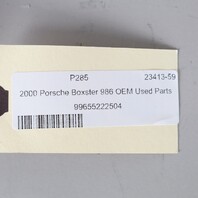 2000-2005 Porsche 911 Boxster Left Dash Air Vent Black OEM Used