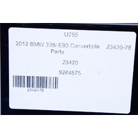 2012 BMW 328i Convertible JElectronics Junction Box 61359264575 OEM
