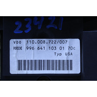 1999 Porsche 911 996 Speedometer Instrument Cluster Silver Face NOTE OEM