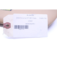 2006-2012 Porsche 911 997 Convertible Sun Visor Left Beige OEM