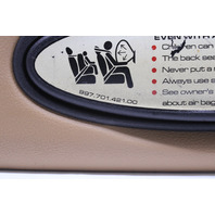 2006-2012 Porsche 911 997 Convertible Sun Visor Left Beige OEM