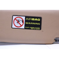 2006-2012 Porsche 911 997 Convertible Sun Visor Left Beige OEM