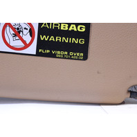 2006-2012 Porsche 911 997 Convertible Sun Visor Left Beige OEM