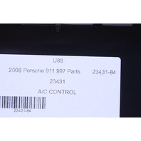 2005-2008 Porsche 911 997 Boxster Cayman 987 Climate Temperature Control Panel WORN OEM