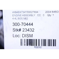 2005 BMW 645ci Convertible Parts OEM