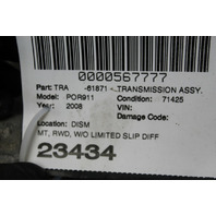 2005-2008 Porsche 911 997 6 Speed Manual Transmission 99730001001 OEM