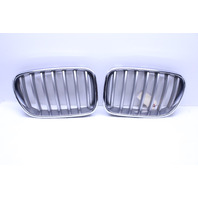 2011-2017 BMW X3 Hood Grille Left Right Pair NOTE - 51117237421 OEM