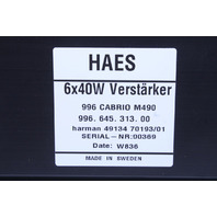 1999-2000 Porsche 911 Boxster Convertible Amplifier HAES 99664531300 OEM