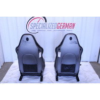 1999-2004 Porsche 911 Boxster Sport Seat Seats Pair Front Black NOTE OEM