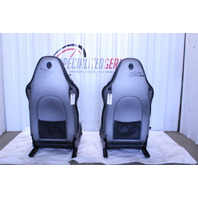 1999-2004 Porsche 911 Boxster Sport Seat Seats Pair Front Black NOTE OEM