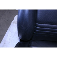 1999-2004 Porsche 911 Boxster Sport Seat Seats Pair Front Black NOTE OEM