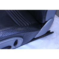 1999-2004 Porsche 911 Boxster Sport Seat Seats Pair Front Black NOTE OEM