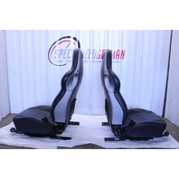 1999-2004 Porsche 911 Boxster Sport Seat Seats Pair Front Black NOTE OEM