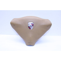 2000-2004 Porsche 911 Boxster 3 Spoke Steering Wheel Airbag Beige OEM